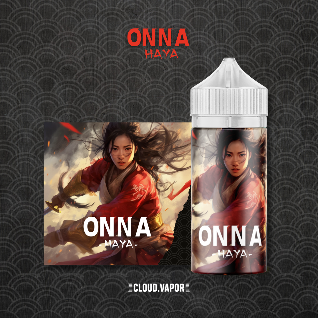 Gamme ONNA samouraÏ e-liquide 100ml CLOUD VAPOR