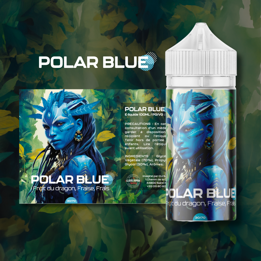 POLAR BLUE E-liquide CLOUDVAPOR