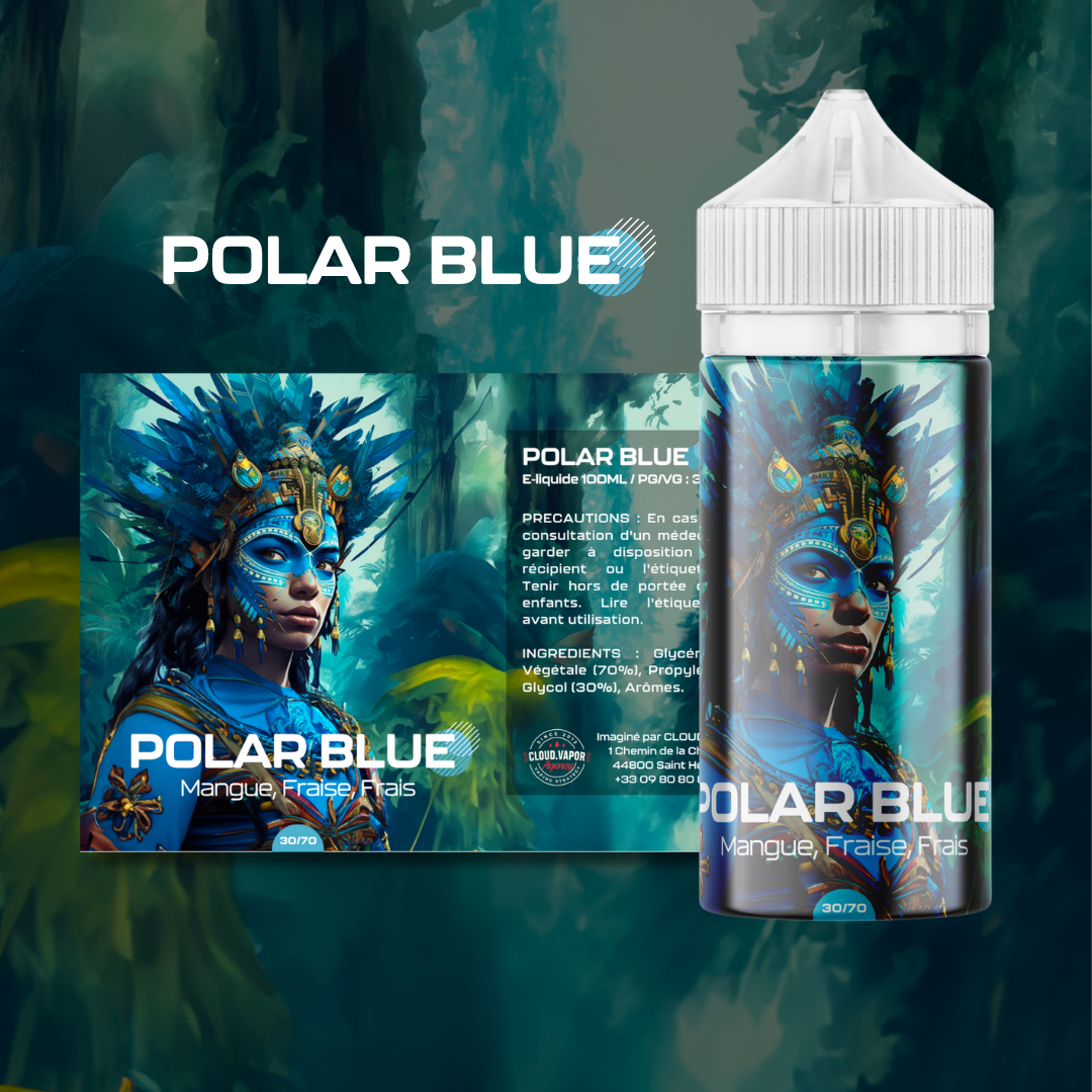 POLAR BLUE E-liquide CLOUDVAPOR