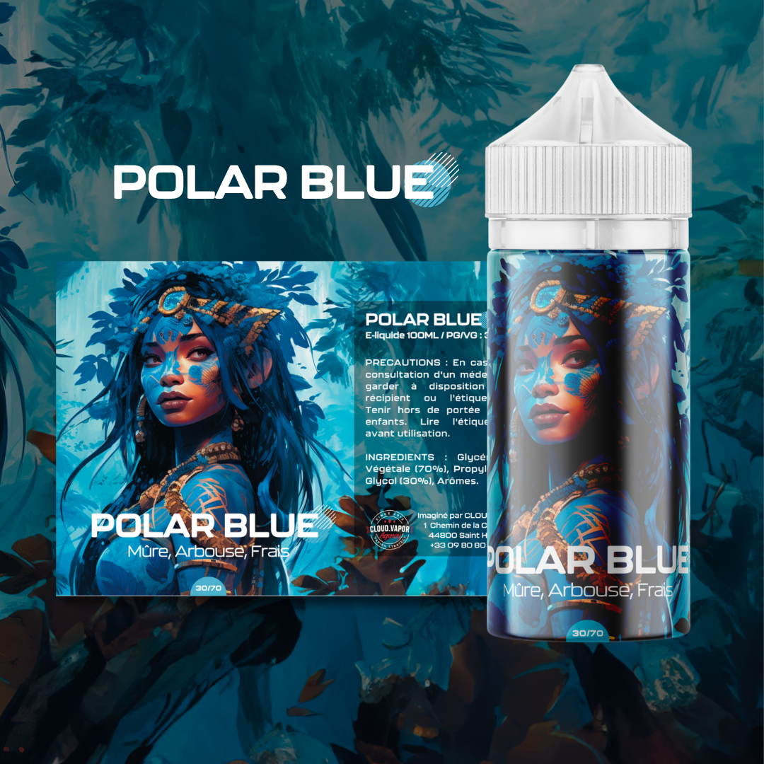 POLAR BLUE E-liquide CLOUDVAPOR