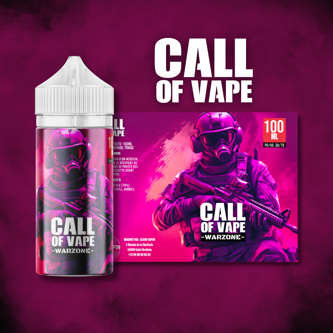 CALL OF VAPE ELIQUIDE CLOUD VAPOR