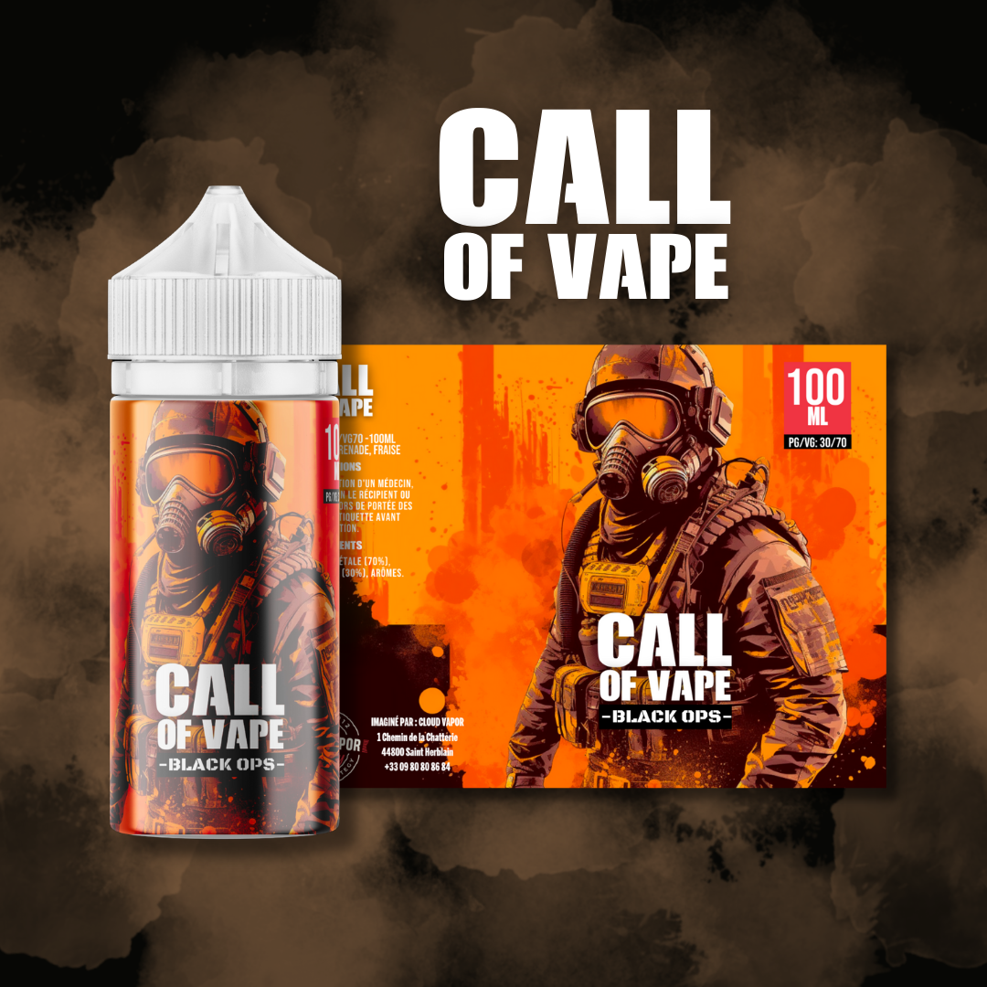 CALL OF VAPE ELIQUIDE CLOUD VAPOR