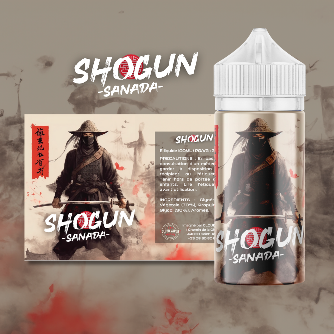 SHOGUN CLOUD VAPOR e-liquide SANADA