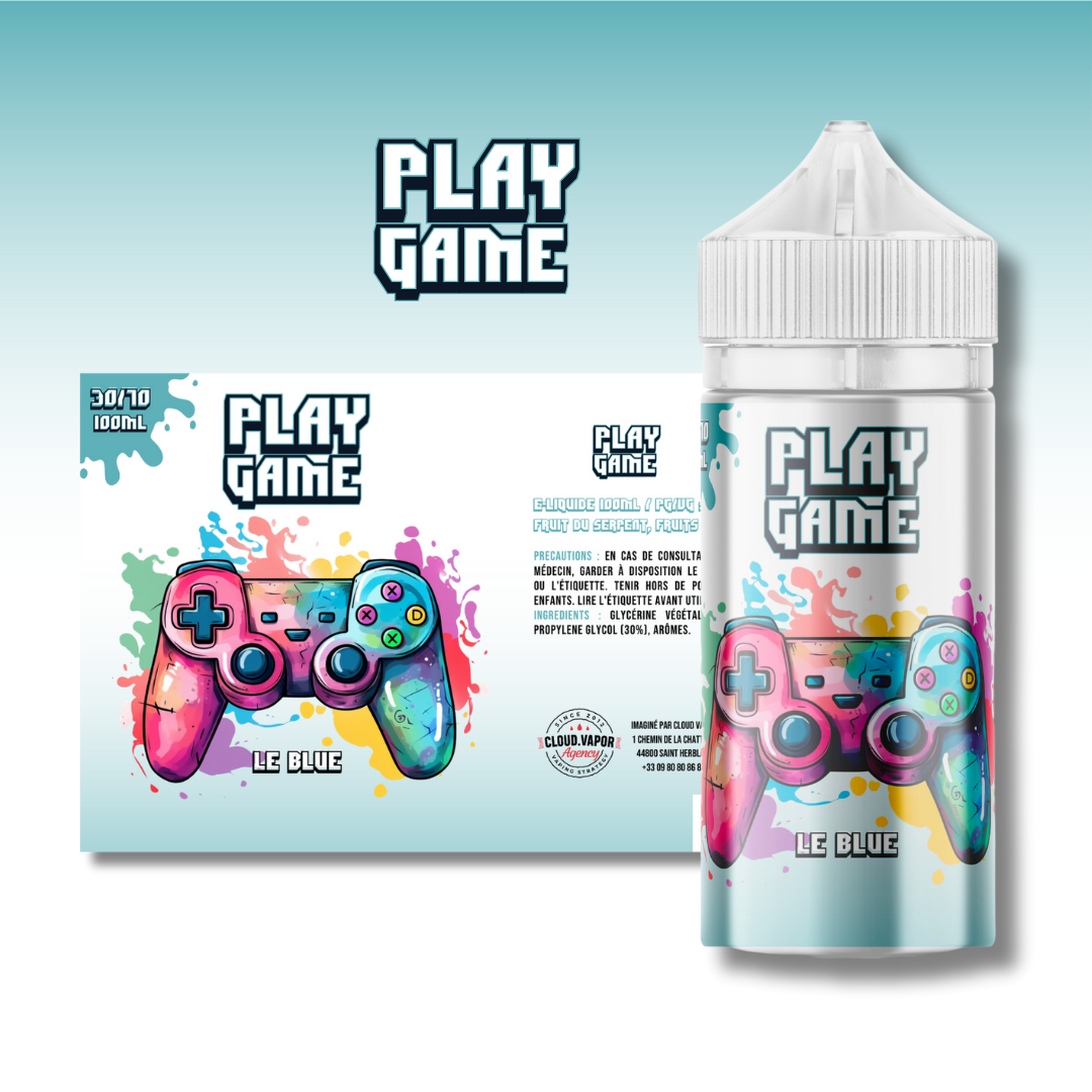 PLAY GAME _ E-liquide CLOUD VAPOR